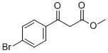 3-(4-BROMO-PHENYL)-3-OXO-PROPIONIC ACID METHYL ESTER Structure