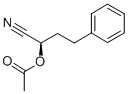 (R)-(+)-2-ACETOXY-4-PHENYLBUTYRONITRILE Struktur