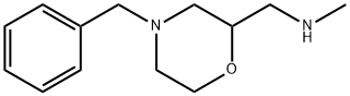 (4-BENZYL-MORPHOLIN-2-YLMETHYL)-METHYL-AMINE Structure