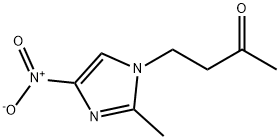 4-(2-甲基-4-硝基-1H-咪唑-1-基)丁-2-酮, 126664-28-6, 结构式