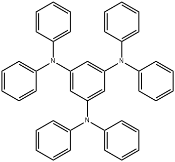 1 3 5-TRIS(DIPHENYLAMINO)BENZENE  97 Struktur