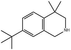 7-tert-butyl-4,4-diMethyl-1,2,3,4-tetrahydroisoquinoline 结构式