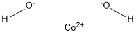 Cobalt hydroxide Struktur