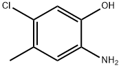 2-Amino-5-chloro-p-cresol Structure