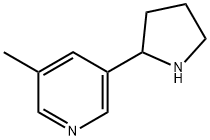 5-METHYL-3-(2-PYRROLIDINYL)PYRIDINE Structure