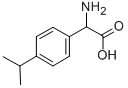 2-氨基-2-(4-异丙基苯基)乙酸, 126746-20-1, 结构式