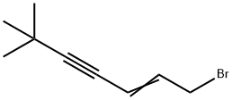 1-Bromo-6,6-dimethyl-2-hepten-4-yne Structure