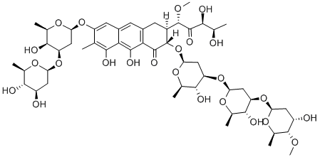 光辉霉素杂质12, 12677-11-1, 结构式