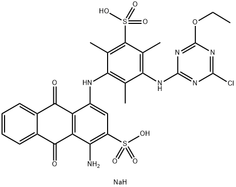 活性蓝74, 12677-16-6, 结构式