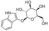 3-Indoxyl-beta-D-galactopyranoside Struktur