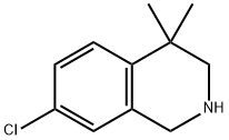 7-chloro-4,4-diMethyl-1,2,3,4-tetrahydroisoquinoline Structure
