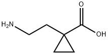 环丙烷羧酸,1-(2-氨基乙基) -,126822-37-5,结构式