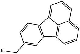 8-(ブロモメチル)フルオランテン 化学構造式
