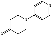 1-ピリジン-4-イルピペリジン-4-オン 化学構造式