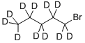 1-ブロモペンタン-D11 化学構造式