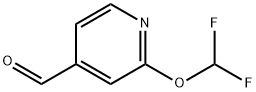 2-(difluoroMethoxy)isonicotinaldehyde Structure