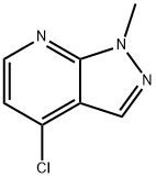 4-氯-1-甲基-1H-吡唑并[3,4-B]吡啶, 1268520-92-8, 结构式