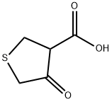 3-Thiophenecarboxylicacid,tetrahydro-4-oxo-(9CI) 化学構造式