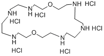1,13-二氧杂-4,7,10,16,19,22-六氮杂环四氧烷六盐酸盐 结构式