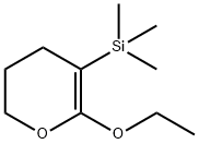 Silane, (6-ethoxy-3,4-dihydro-2H-pyran-5-yl)trimethyl- (9CI) Structure