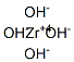 Zirconium hydroxide  Struktur