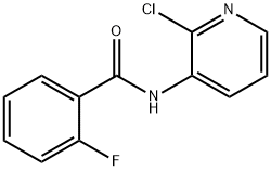 3-(2-fluorobenzoylamino)-2-chloropyridine Structure