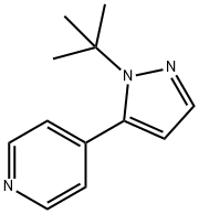 4 - (1 -叔丁基-1H -吡唑-5基)吡啶, 1269291-15-7, 结构式