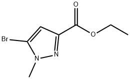 ethyl 5-broMo-1-Methyl-1H-pyrazole-3-carboxylate Structure