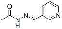 Acetic acid, (3-pyridinylmethylene)hydrazide (9CI) Struktur