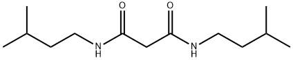 N,N''-BIS-(3-METHYL-BUTYL)-MALONAMIDE Structure