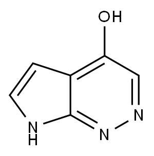 7H-pyrrolo[2,3-c]pyridazin-4-ol Structure