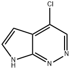 4-chloro-7H-pyrrolo[2,3-c]pyridazine Structure
