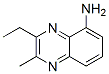 5-Quinoxalinamine,3-ethyl-2-methyl-(9CI) Structure