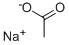 Sodium acetate Structure