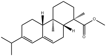 松脂酸甲酯,127-25-3,结构式