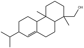 1,2,3,4,4a,4b,5,6,7,9,10,10a-ドデカヒドロ-1,4a-ジメチル-7-イソプロピル-1-フェナントレンメタノール 化学構造式