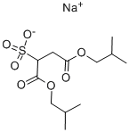 丁二酸二异丁酯磺酸钠 结构式
