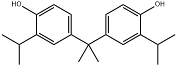 2,2-BIS(4-HYDROXY-3-ISOPROPYLPHENYL)PROPANE Struktur