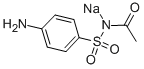 Sulfacetamide sodium  Structure