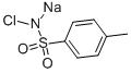 N-クロロ-p-トルエンスルホンアミド 化学構造式