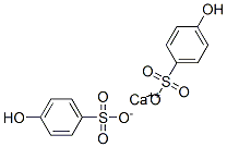 calcium bis(4-hydroxybenzenesulphonate) Struktur