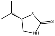 2-Thiazolidinethione,5-(1-methylethyl)-,(S)-(9CI) Struktur