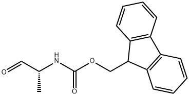 FMOC-D-ALA-アルデヒド 化学構造式