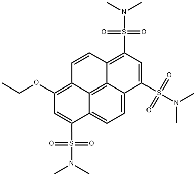 8-ETHOXY-N,N,N',N',N'',N''-HEXAMETHYLPYRENE-1,3,6-TRISULFONAMIDE price.