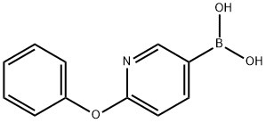 (6-苯氧基吡啶-3-基)硼酸,1270921-80-6,结构式