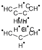 双(环戊二烯)锰,1271-27-8,结构式