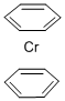 ビス(ベンゼン)クロム 化学構造式