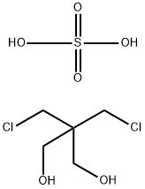 1,3-Propanediol, 2,2-bis(chloromethyl)-, sulfate Structure