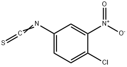4-氯-3-硝基苯基硫氰酸酯 结构式