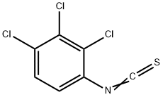 イソチオシアン酸2,3,4-トリクロロフェニル 化学構造式